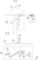 BOMBA DE TRAVÃO TRASEIRA