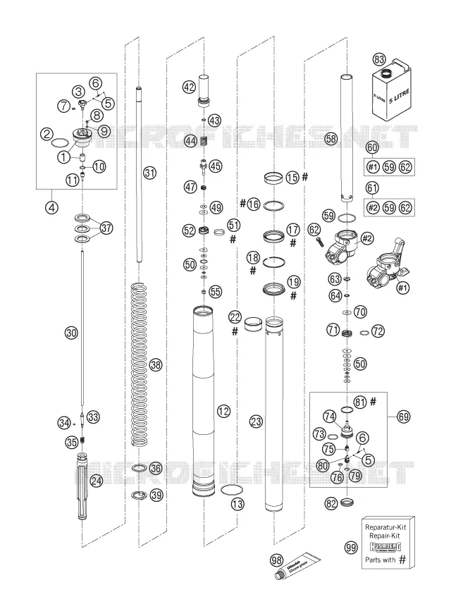 FORQUETA (PEÇAS)