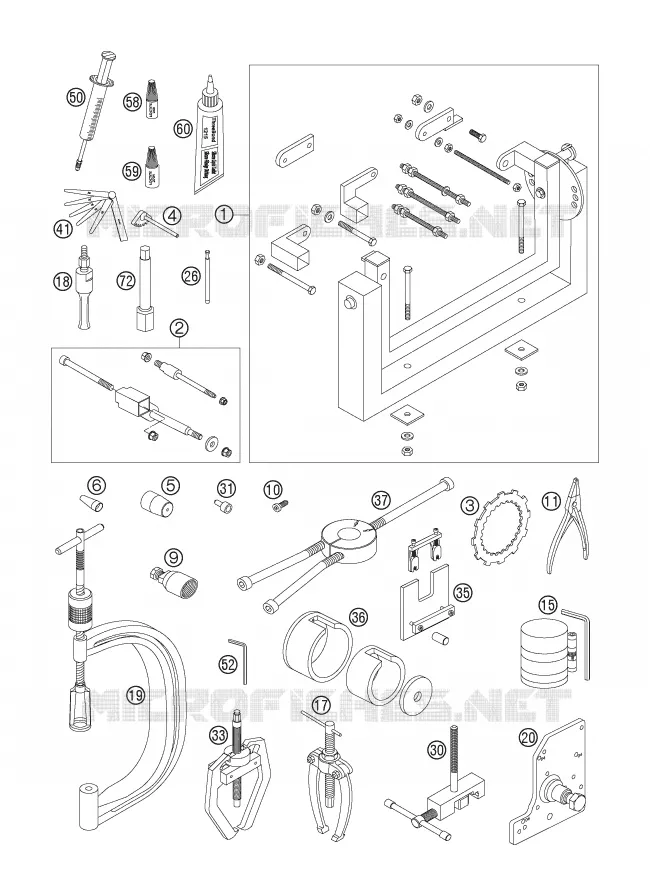 FERRAMENTAS ESPECÍFICAS (MOTOR)