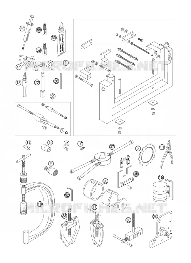 FERRAMENTAS ESPECÍFICAS (MOTOR)