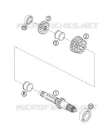CAIXA DE VELOCIDADES - EIXO PRIMARIO