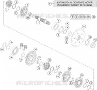 CAIXA DE VELOCIDADES - EIXO SECUNDARIO