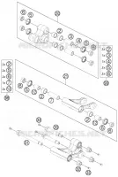 BRACO AMORTECEDOR PRO LEVER