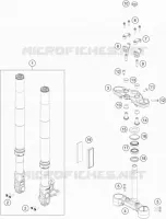 FORQUETA / T DE SUSPENSÃO