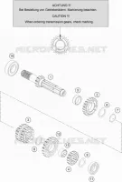 CAIXA DE VELOCIDADES - EIXO PRIMARIO