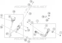BOMBA DE TRAVÃO TRASEIRA