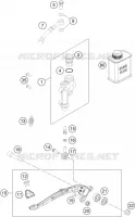 BOMBA DE TRAVÃO TRASEIRA
