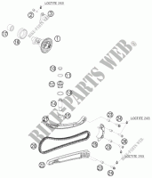DISTRIBUIÇÃO  570 husqvarna-motociclos 2011 FS 570 40