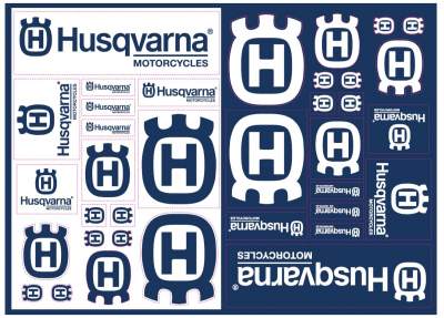 STICKER SHEET-Husqvarna